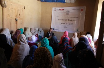 Report of First Community dialogue from Third Round of ACEP Project-Qochi-Kalakan