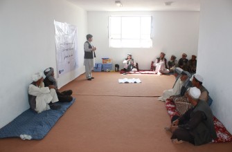 Third Program of Community dialogue Aqa Sarai village-Kalakan