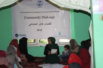 10th program of “Community Dialogue” Deh Miana village, Goldara