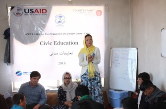 Civic education 15 and 16 Sare-karez kabul