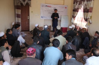 Civic and Voter education training in Qala Qazi village District 13-Kabul